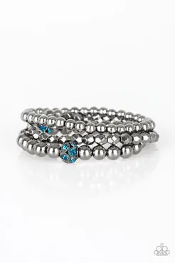 Paparazzi Noticeably Noir - Blue 1