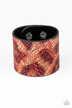 Paparazzi Serpent Shimmer - Red 1