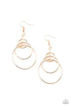 Paparazzi Three Rihg Couture - Rose Gold 1