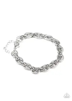 Paparazzi Gridiron Grunge - Silver 1