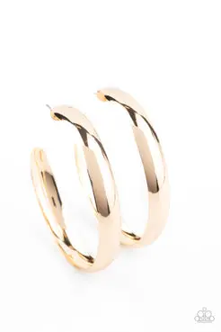 Paparazzi Bevel In It - Gold 1