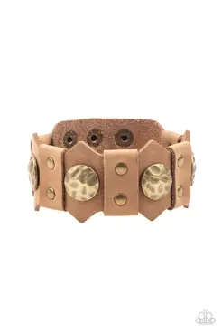 Paparazzi Electrified Edge - Brown 1