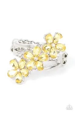 Paparazzi Posh Petals - Yellow 1