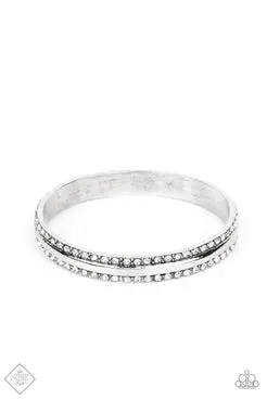 Paparazzi Forged Uproar - White - Fashion Fix 1