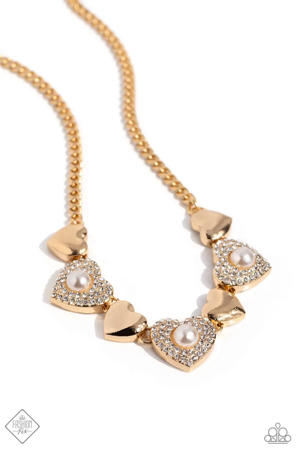 Paparazzi Ardent Antique - Gold - Fashion Fix March 2024 1