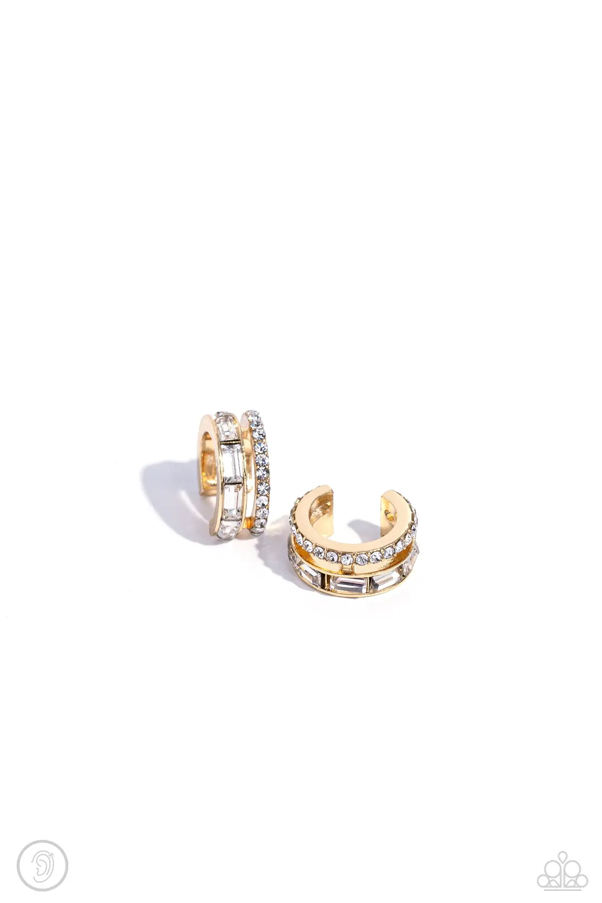 Paparazzi Dont Sweat The Small Cuff - Gold (Ear Cuff) 1