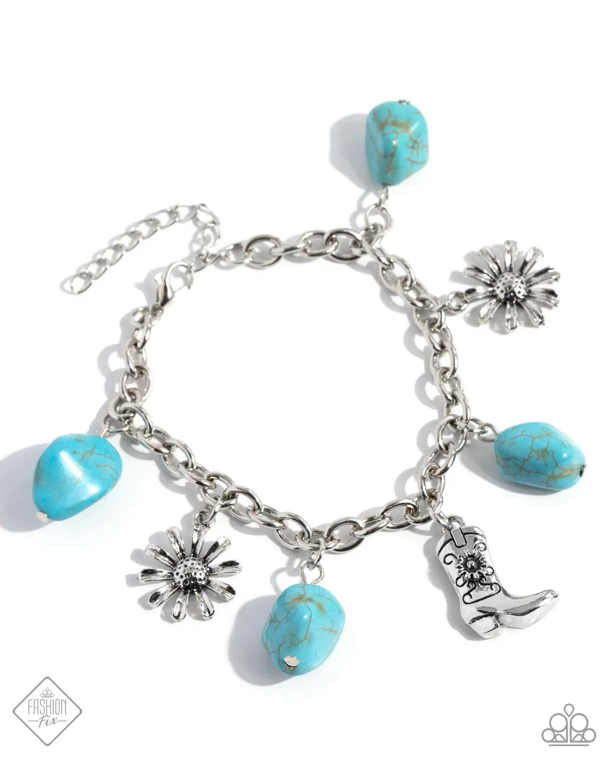Paparazzi Badlands Beau - Blue - Fashion Fix June 2024 1