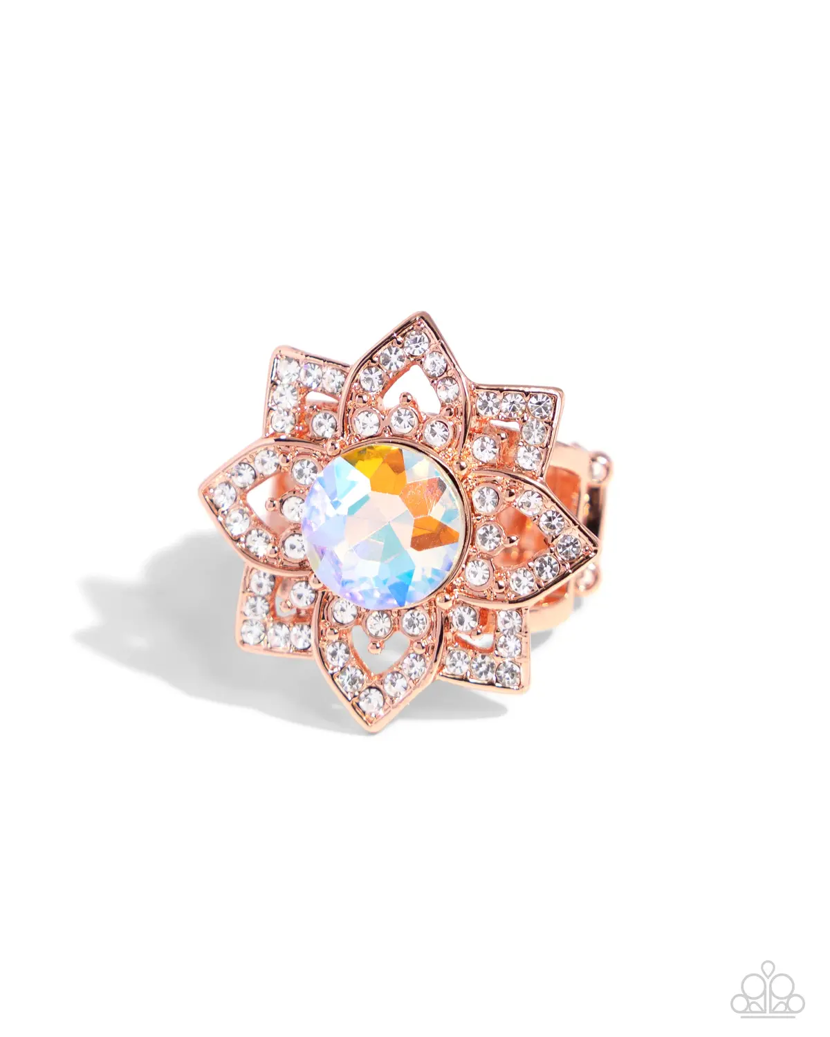 Paparazzi Pleasant Petals - Copper 1