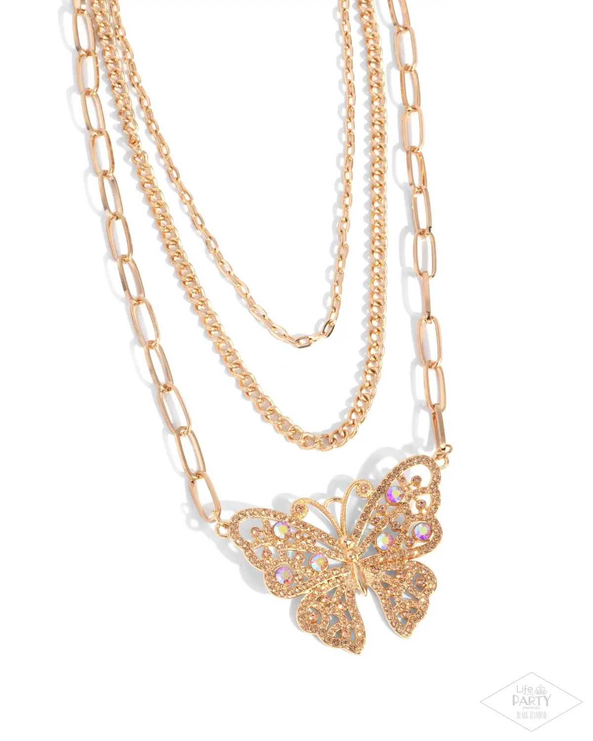Papaparazzi Winged Wonder - Gold 1