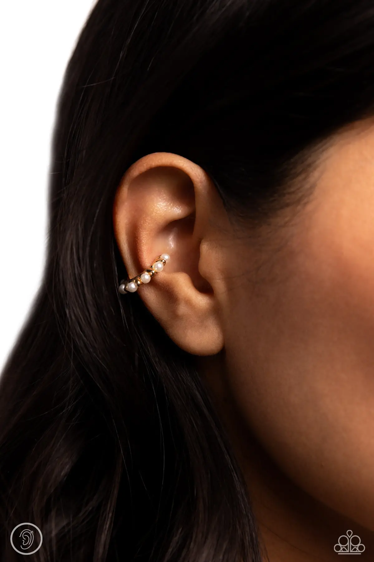 Paparazzi Bubbly Basic - Gold (Ear Cuff) 2