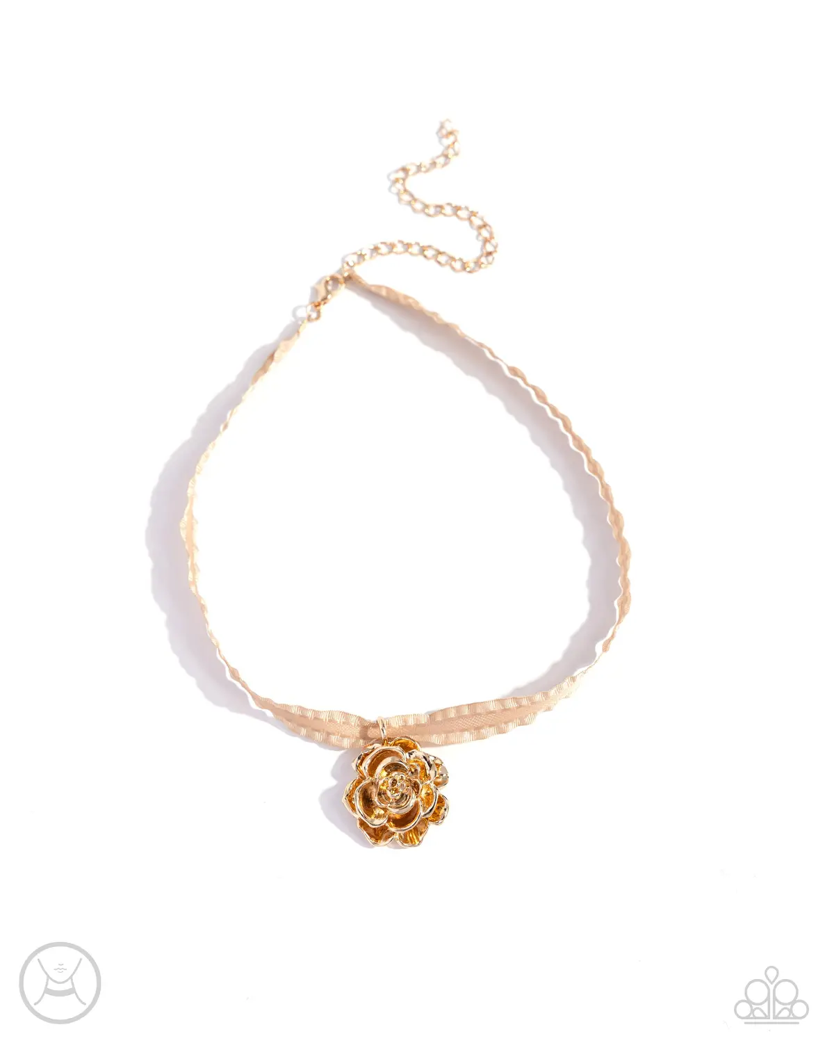 Paparazzi Seize The Spring - Gold (Choker) 1