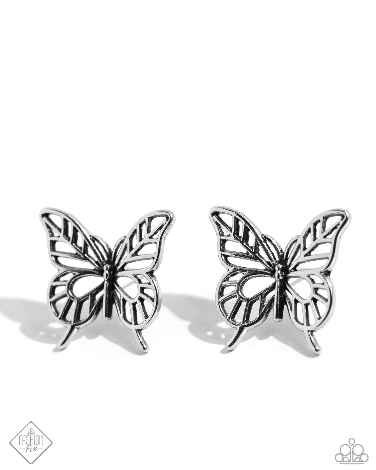 Paparazzi High And Flighty - Silver - Fashion Fix May 2024 1