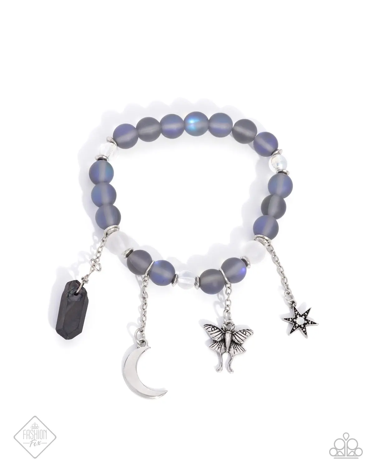Paparazzi Moth Maestro - Blue - Fashion Fix June 2024 1