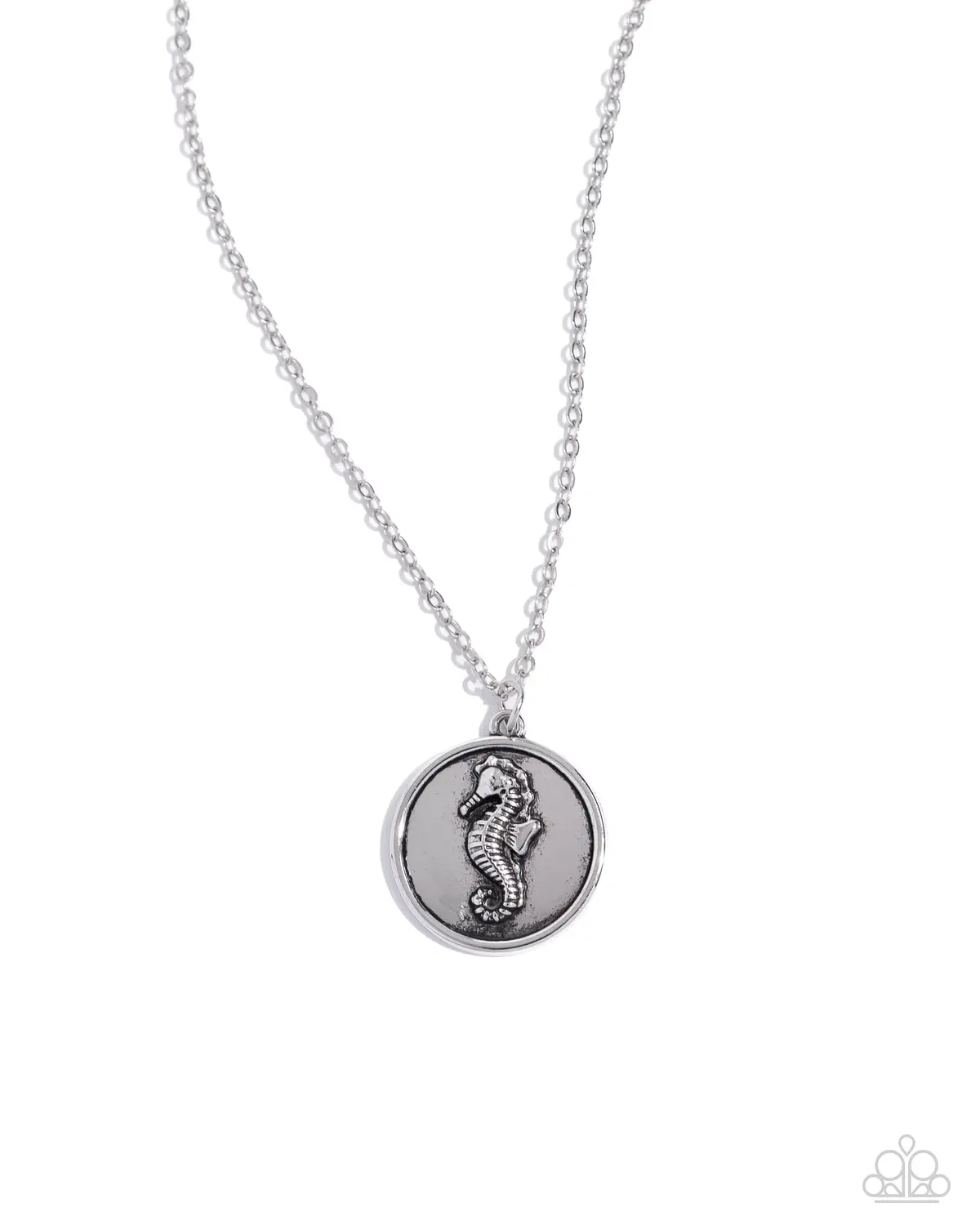 Paparazzi Seahorse Solo - Silver 1