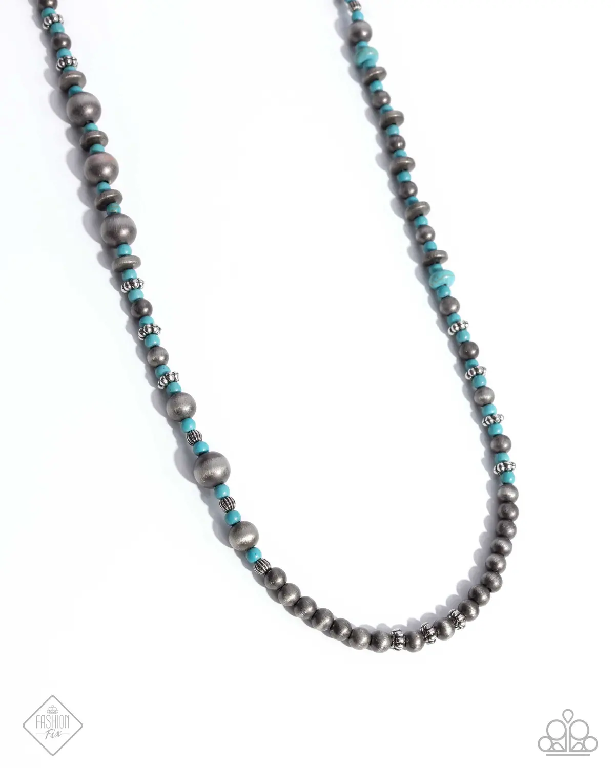 Paparazzi Daring Desert - Blue - Fashion Fix August 2024 1