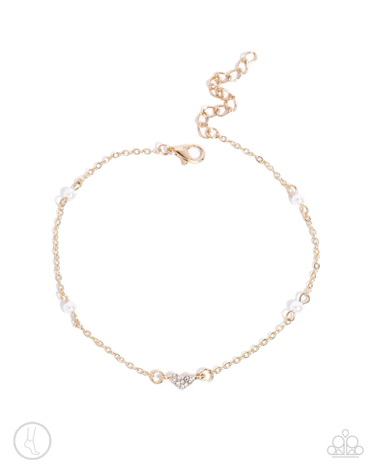 Paparazzi Ladylike Loop - Gold (Anklet) 1