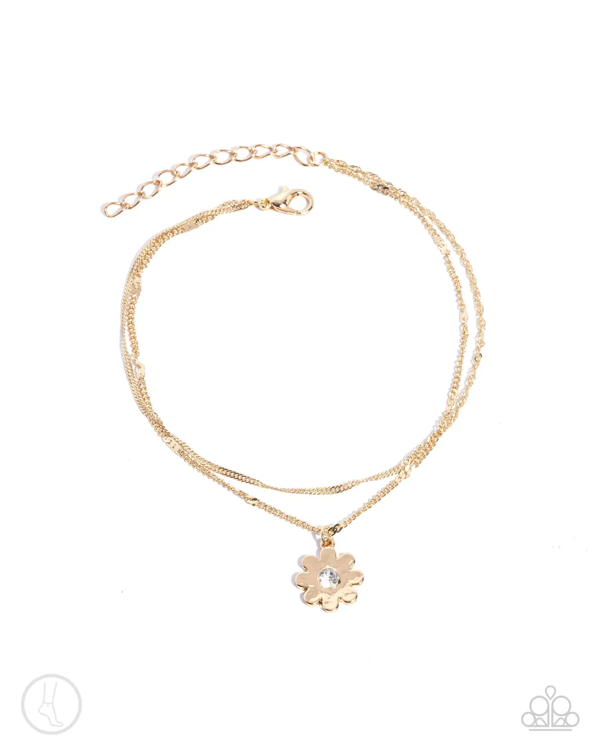Paparazzi Blossoming Breeze - Gold (Anklet) 1