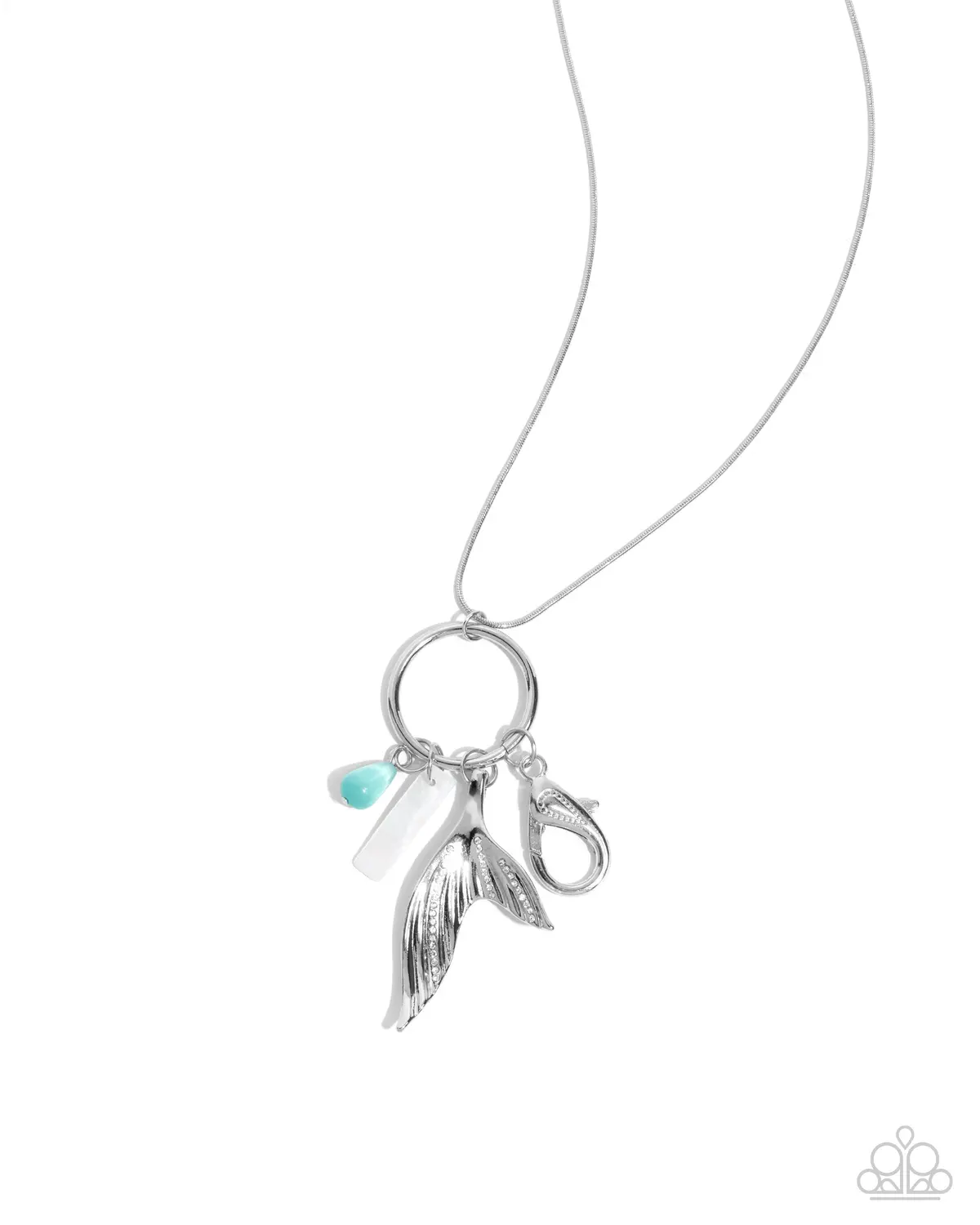 Paparazzi Mermaid Madrigal - Green (Lanyard) 1