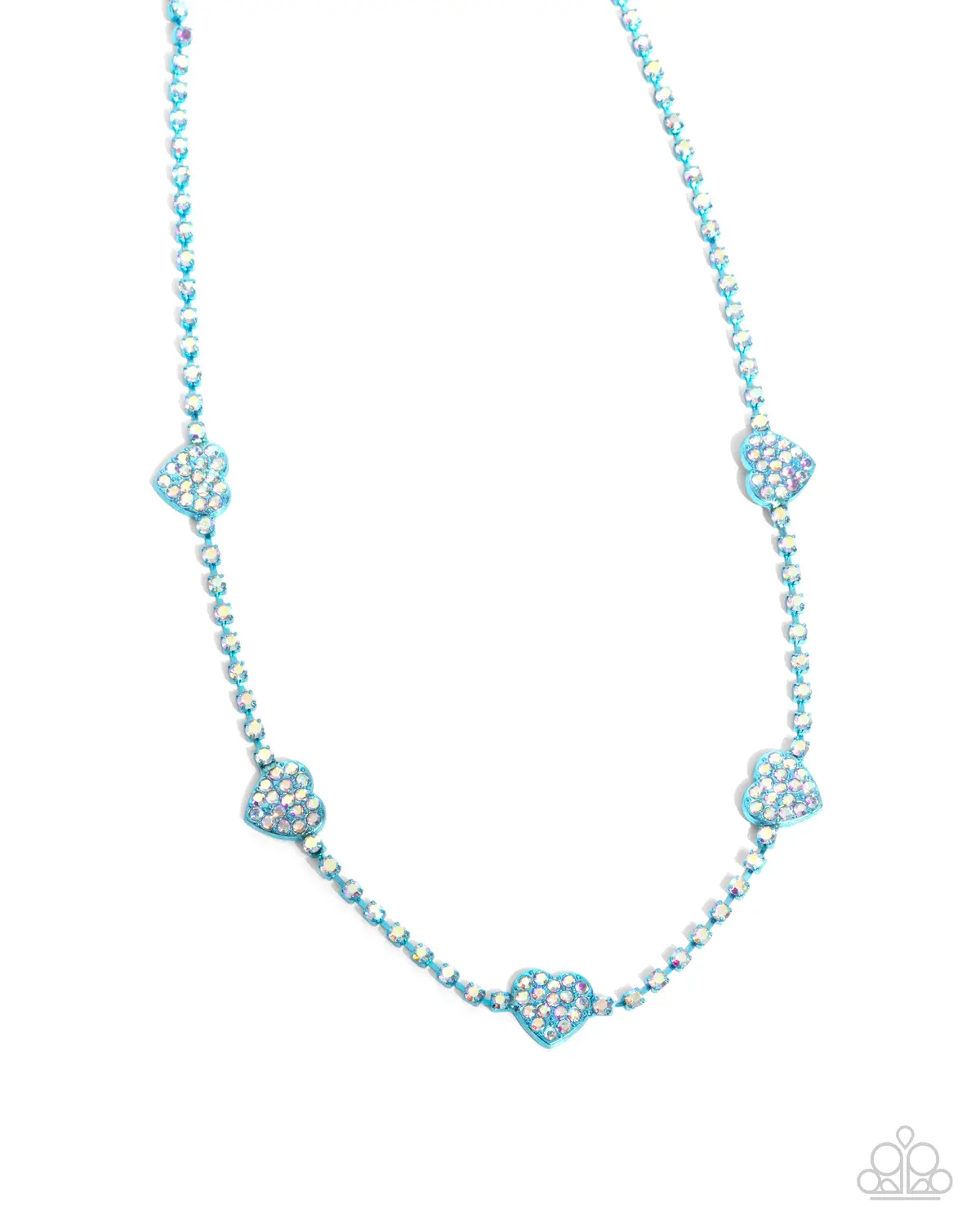 Paparazzi Homecoming Hearts - Blue 1