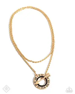 Paparazzi Embodying Enjoyment  - Gold - Fashion Fix September 2024 1