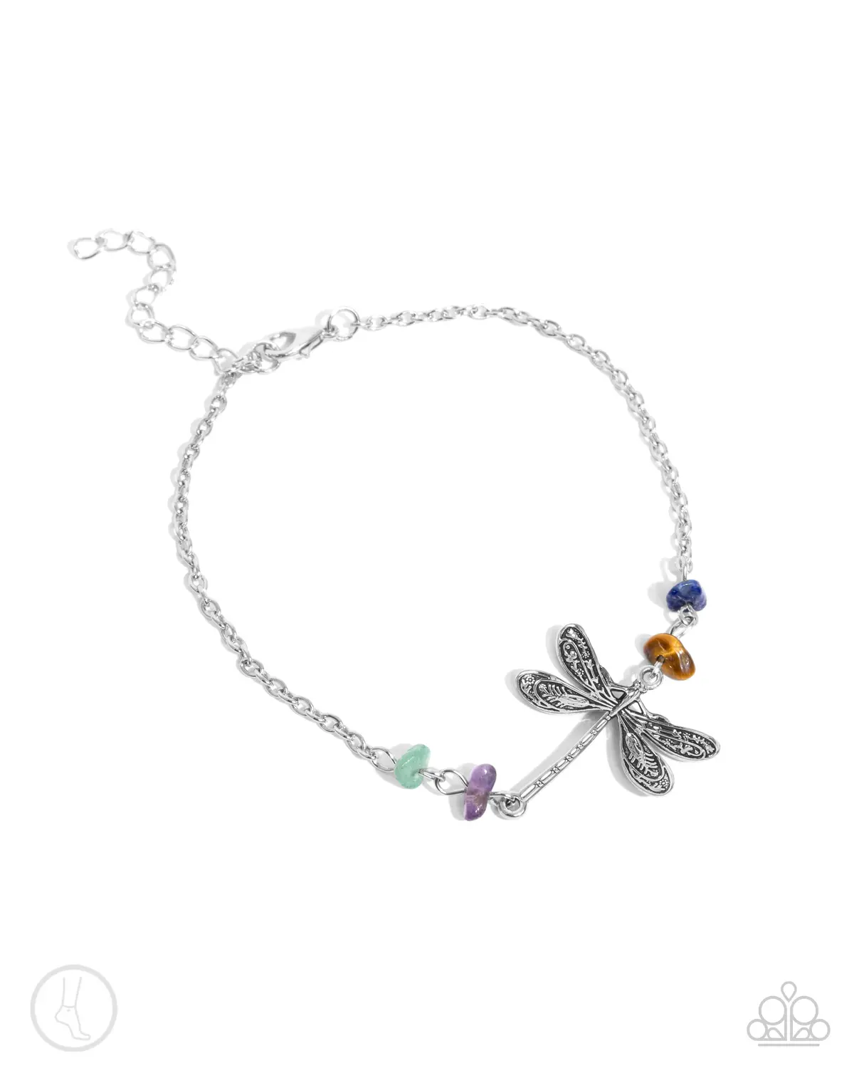 Paparazzi Dragonfly Dawn - Multi (Anklet) 1