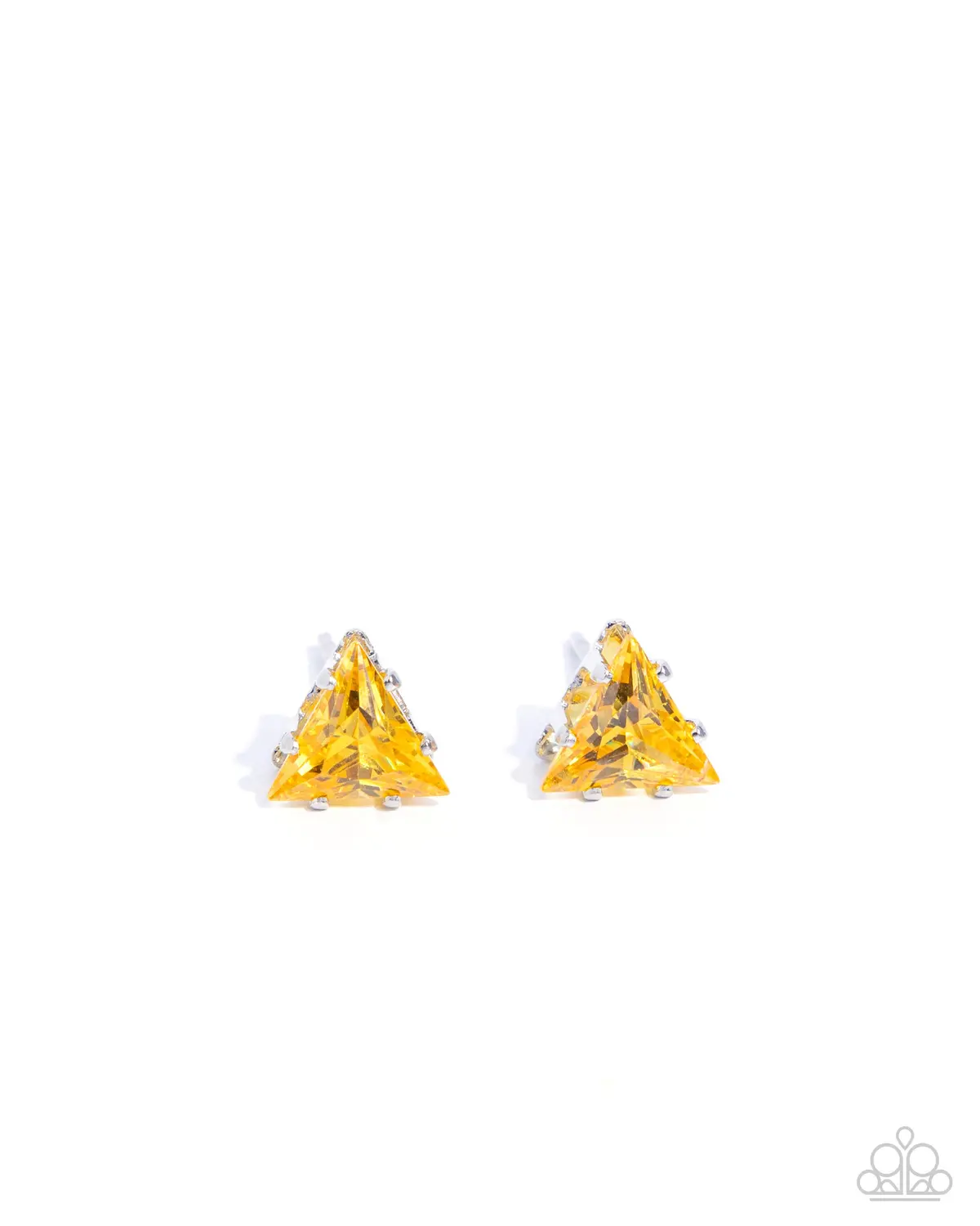 Paparazzi Triangular Twinkle - Yellow 1
