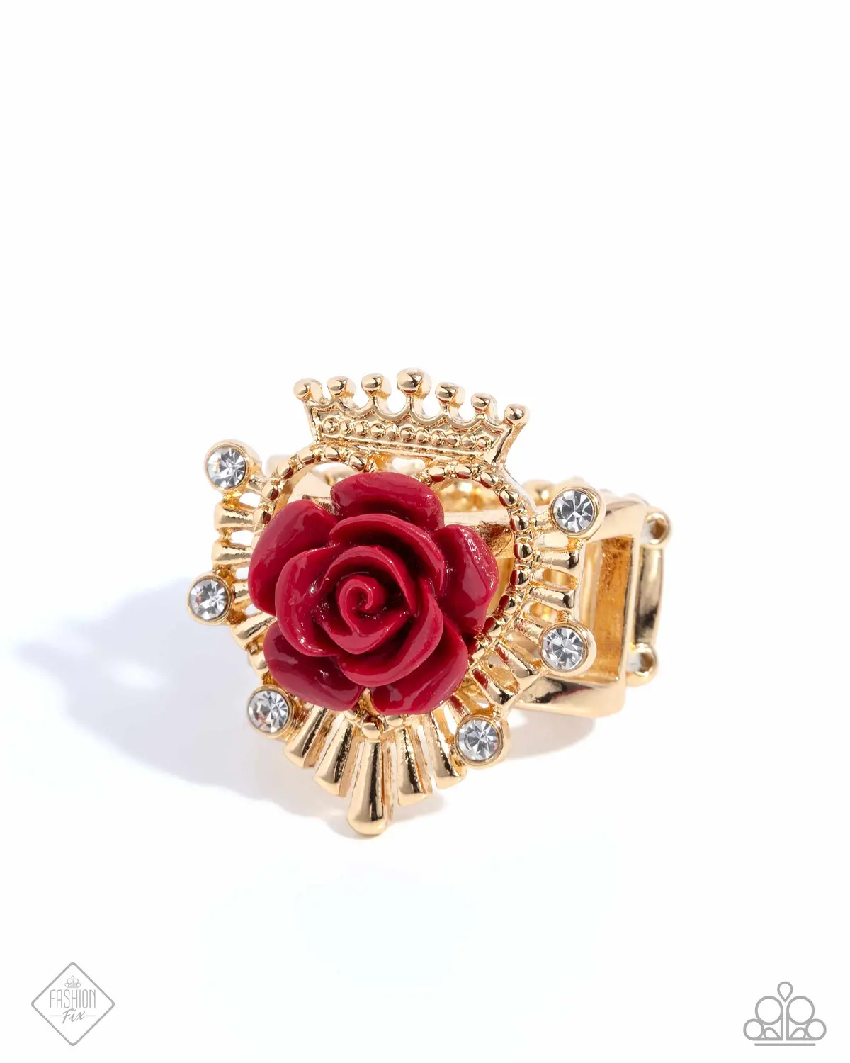 Paparazzi Visible Victorian - Red - Fashion Fix 1