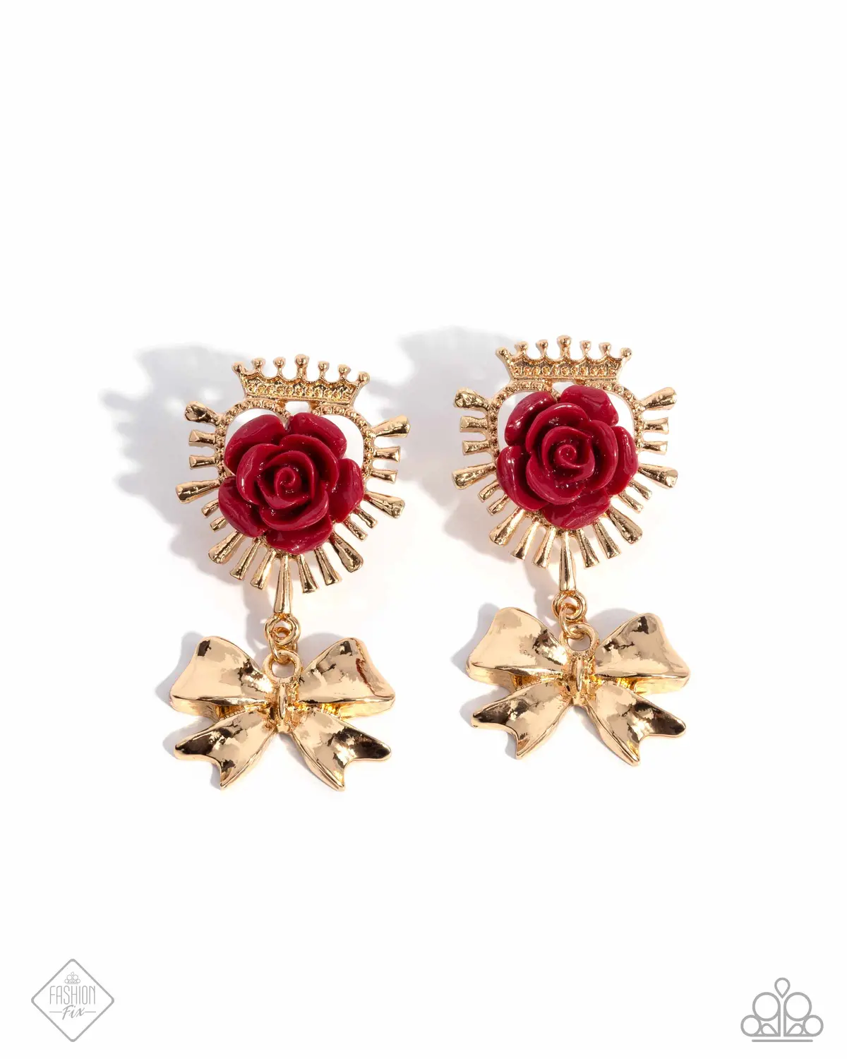 Paparazzi Victorian Value - Red - Fashion Fix 1