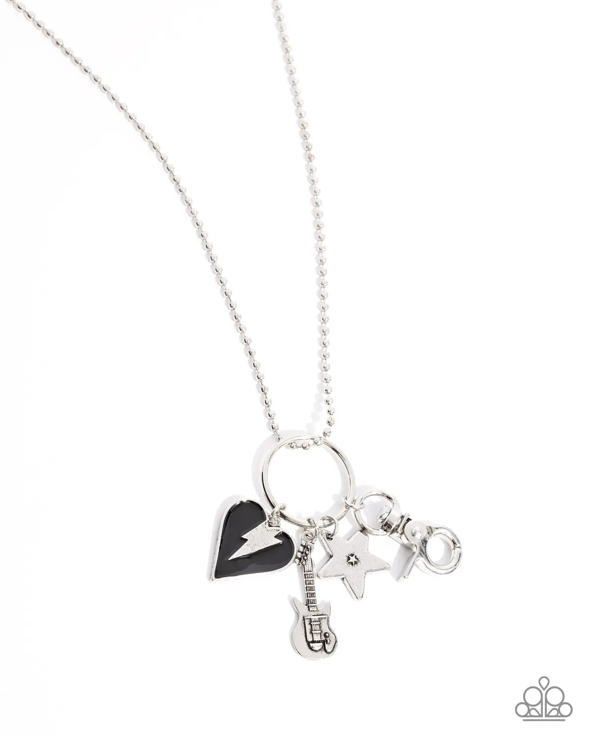 Paparazzi Rockstar 101 - Black (Lanyard) 1