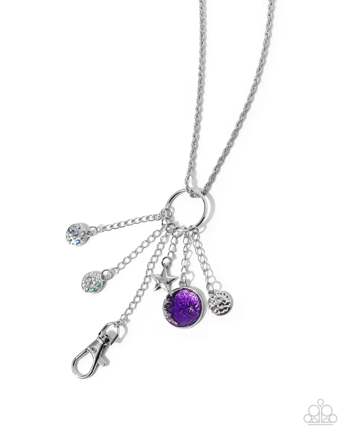 Paparazzi Star Divination - Purple (Lanyard) 1