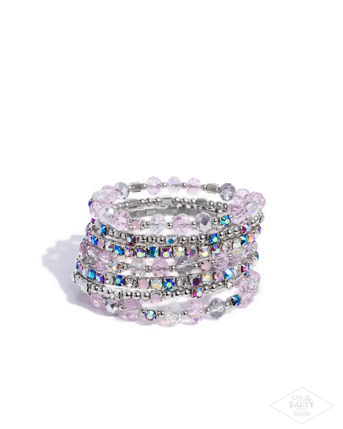 Paparazzi Sizzling Stack - Multi - Life Of The Party 1
