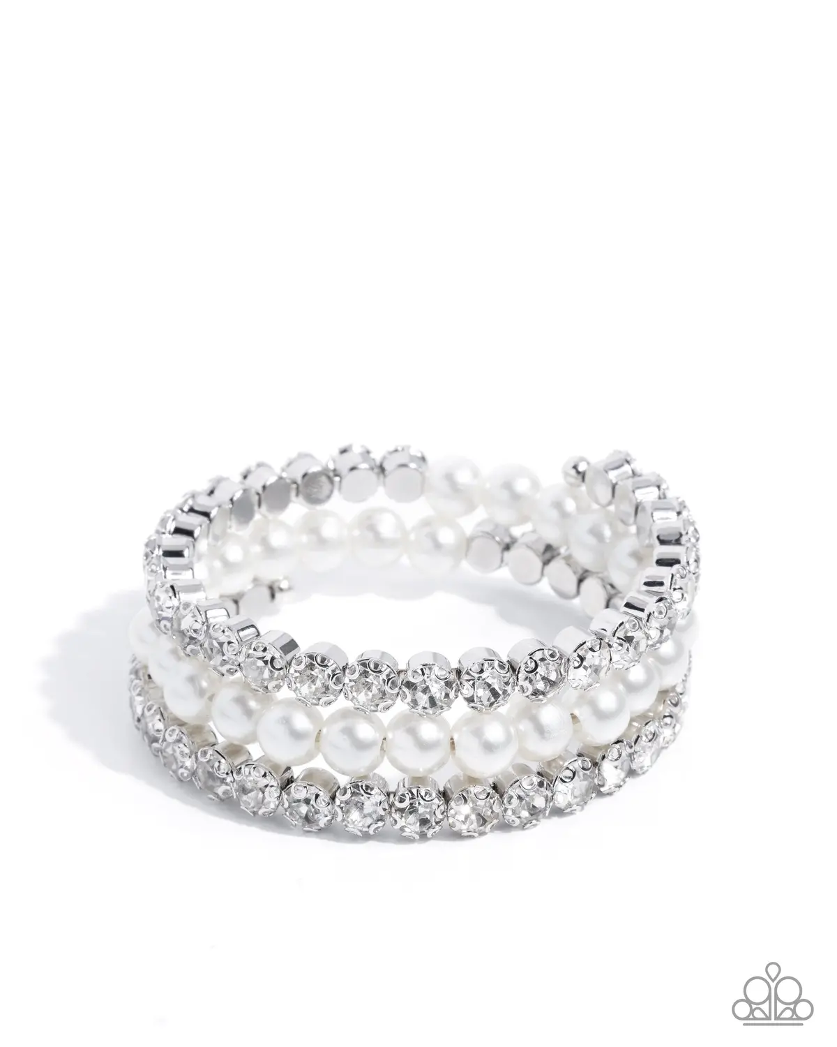 Paparazzi Grandiose Glitz - White 1