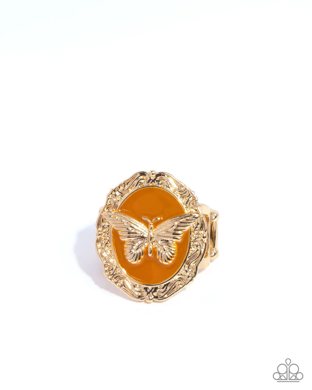 Paparazzi Fluttering Fad - Brown 1