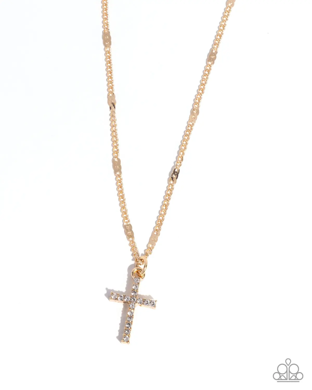 Paparazzi Endless Faith -  Cross - Gold 1
