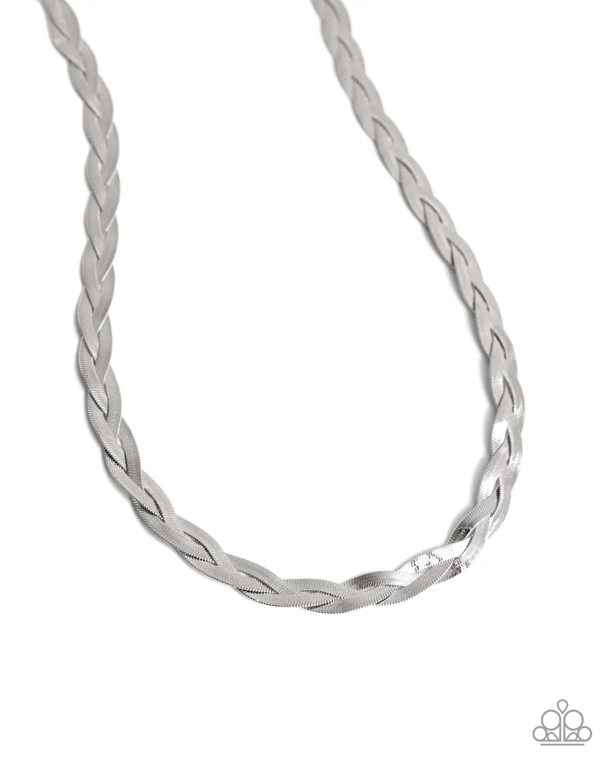 Paparazzi Bewildering Braid - Life Of The Party April 2025 - Silver (Anklet) 1