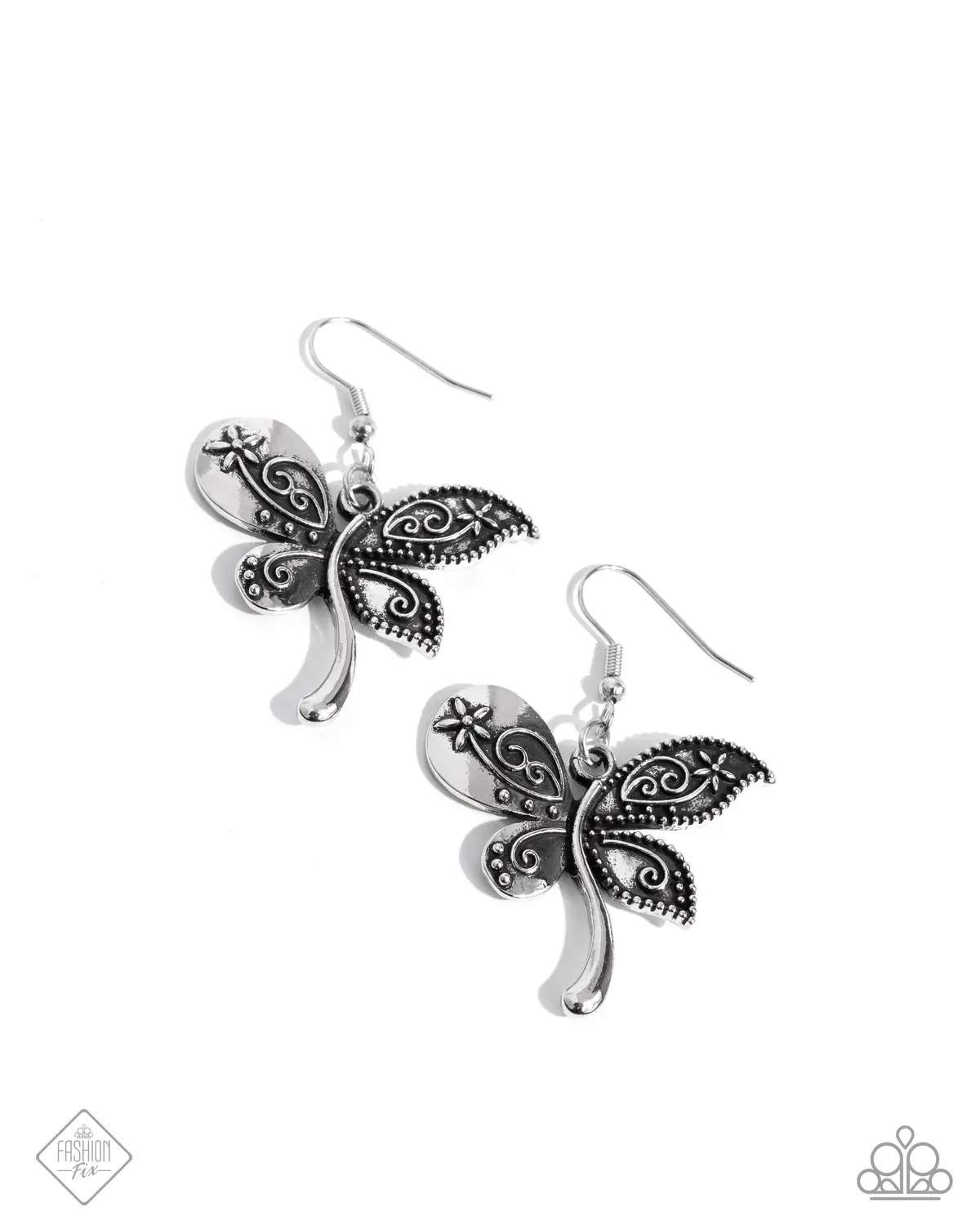 Paparazzi Easy Exhilaration - Silver - Fashion Fix 1