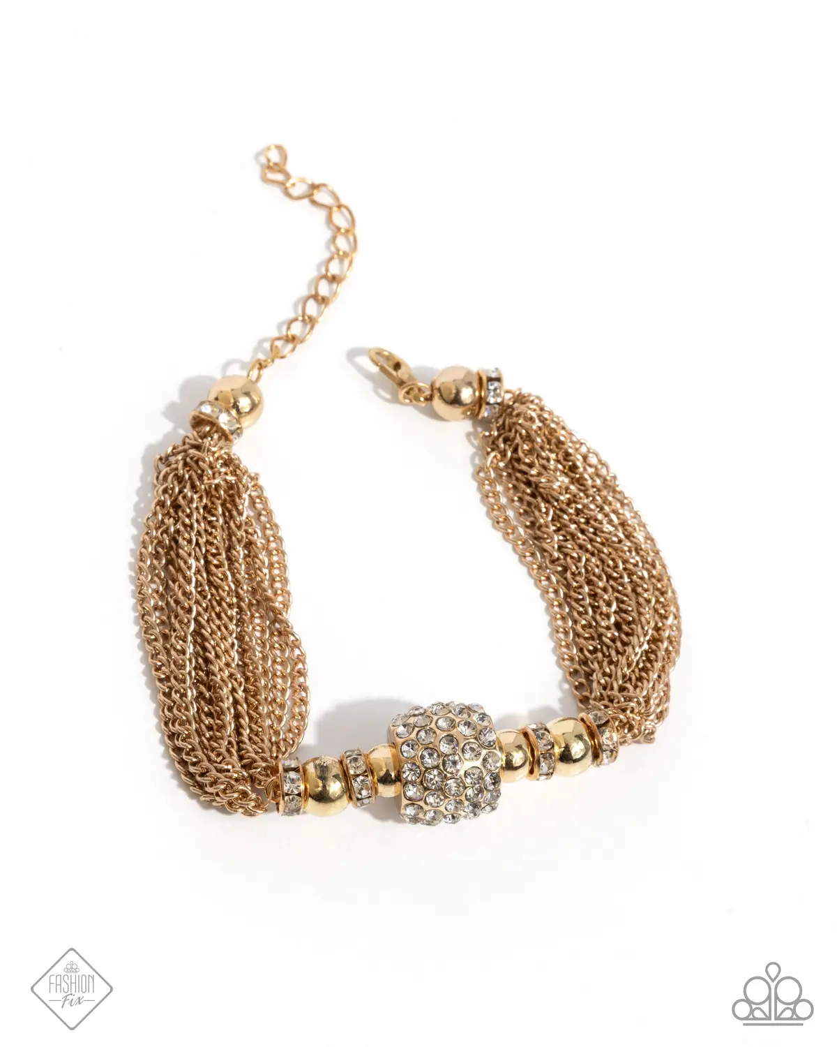 Paparazzi High-Handed Haute - Gold - Fashion Fix 1