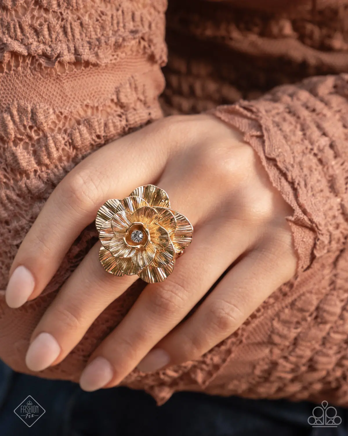 Paparazzi Grand Garden - Gold - Fashion Fix 1