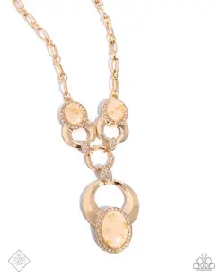 Paparazzi Spirited Softness - Gold - Fashion Fix April 2025 1
