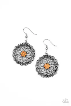 Paparazzi Flower Shop Sparkle - Orange 1