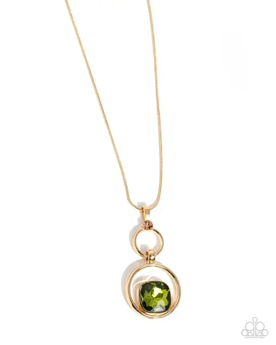 Paparazzi Debutante Delight - Green - Fashion Fix Exclusive 1