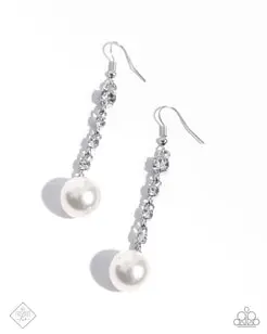 Paparazzi Genial Glam - White - Fashion Fix April 2025 1