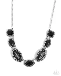 Paparazzi Regally Roped - Black 1
