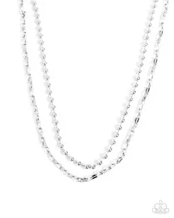 Paparazzi Laid-Back Layers- Silver 1