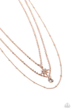 Paparazzi Trendy Twinkle - Rose Gold 1